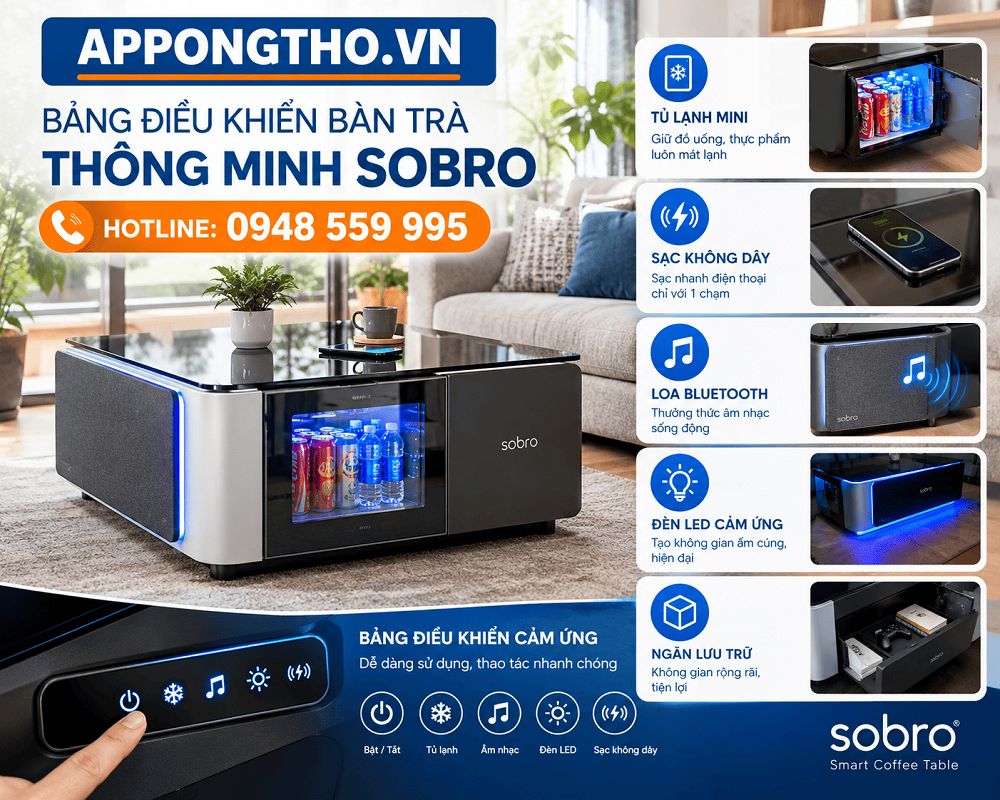 Hướng Dẫn Sử Dụng Bàn Trà Sobro Hiệu Quả Tối Ưu An Toàn
