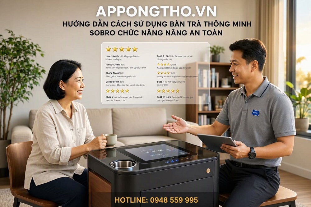 Nhược điểm khi sử dụng bàn trà thông minh Sobro
