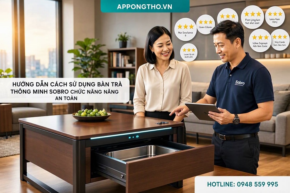 Ưu và nhược điểm khi sử dụng bàn trà thông minh Sobro