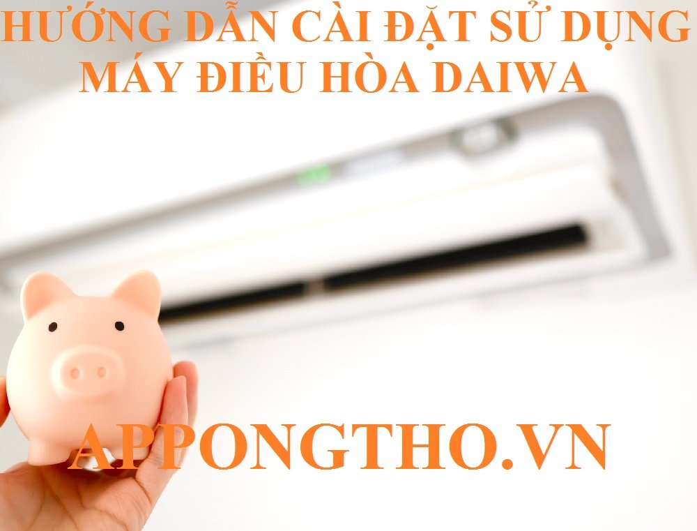 4. Cách Sưởi ấm (HEAT ☀) trên điều hòa Daiwa