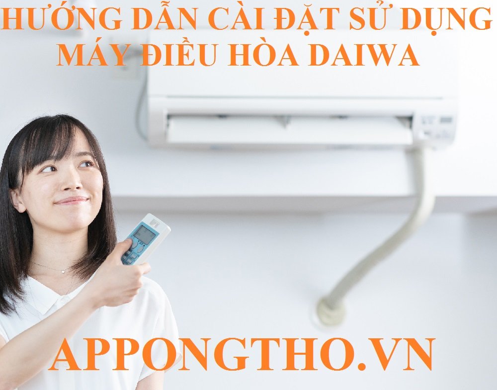 Cách cài đặt từng chức năng trên bảng điều khiển điều hòa Daiwa