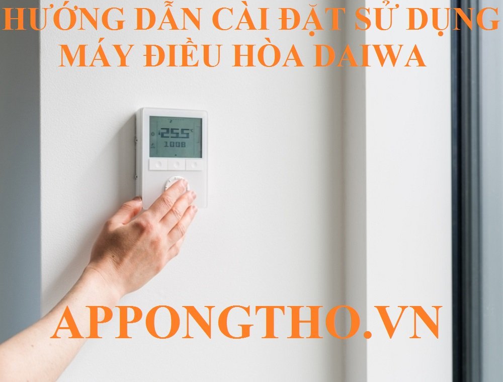 Bảng điều khiển máy điều hòa Daiwa