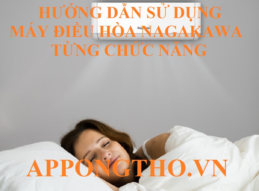 5. Cách Làm lạnh (COOL) trên điều hòa Nagakawa