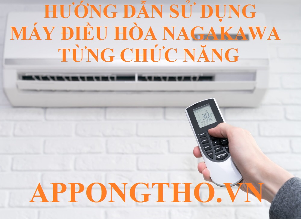 Bảng điều khiển máy lạnh điều hòa Nagakawa