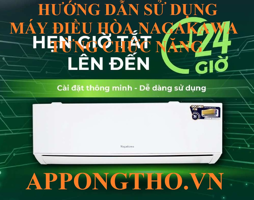 10 Dấu hiệu thường gặp trên điều hòa Nagakawa