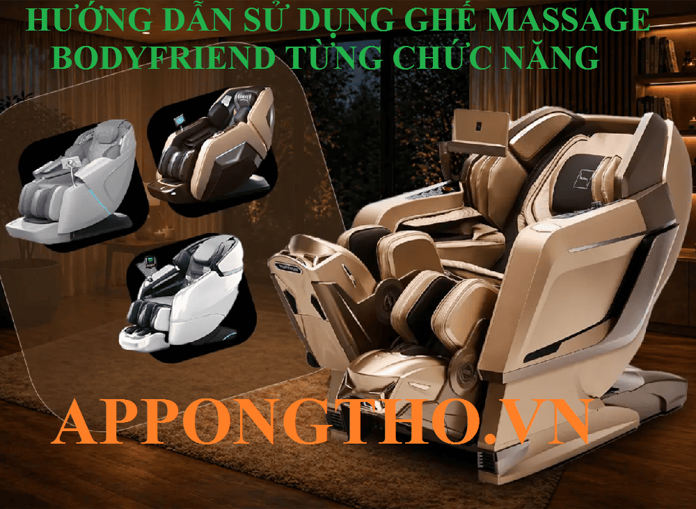 9 Dấu hiệu thường gặp khi dùng ghế Massage Bodyfriend