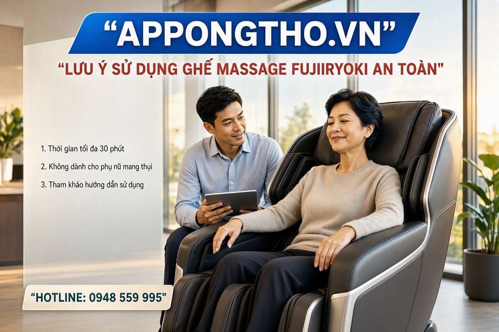 Sử dụng ghế Massage Fujiiryoki là gì?