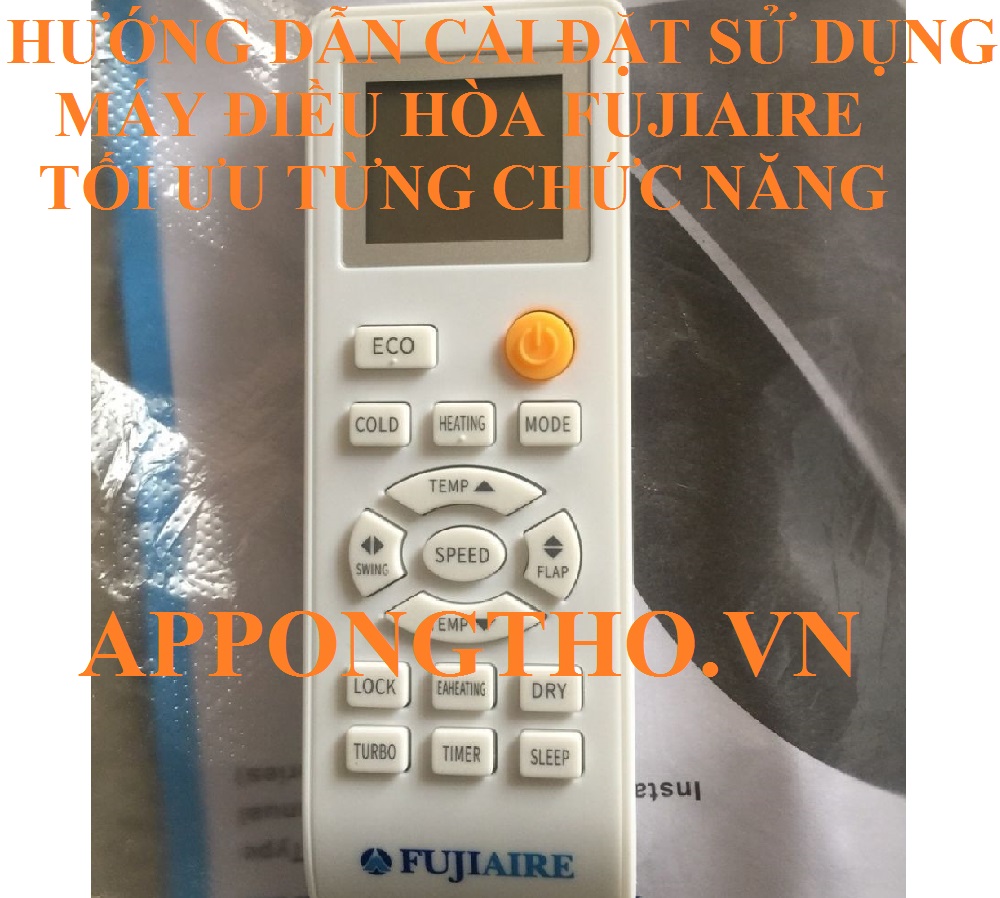 14. Cài đặt sử dụng TIMER (Hẹn giờ) trên máy điều hòa Fujiaire