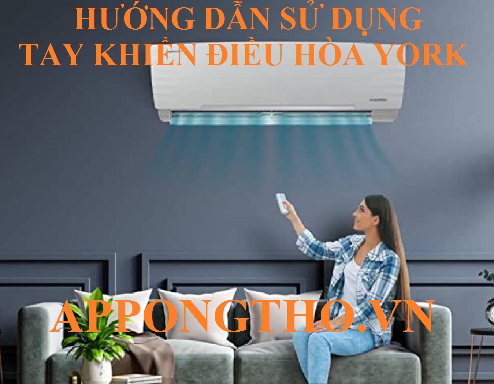 Hướng dẫn cài đặt sử dụng máy điều hòa York chi tiết