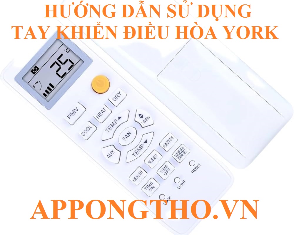 Sử dụng điều hòa máy lạnh York là gì?