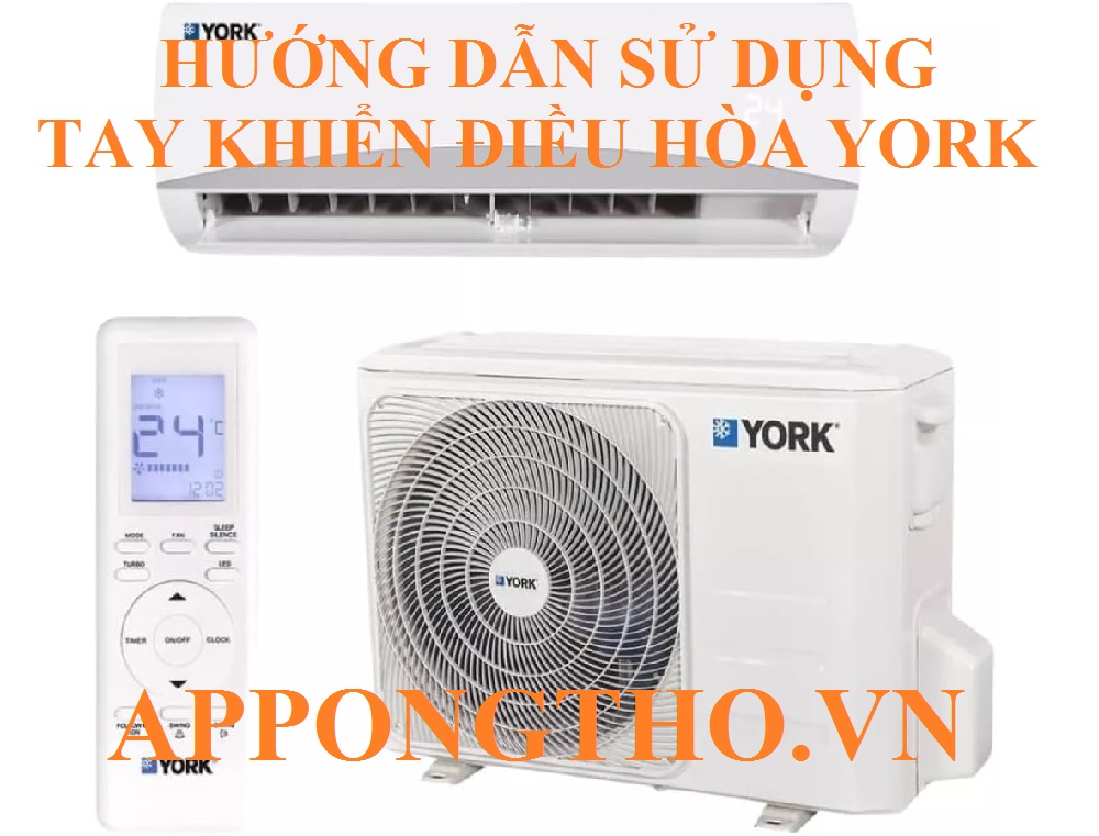 Hướng Dẫn Sử Dụng Máy Điều Hòa York Cài Đặt Từng Chức Năng Khiển
