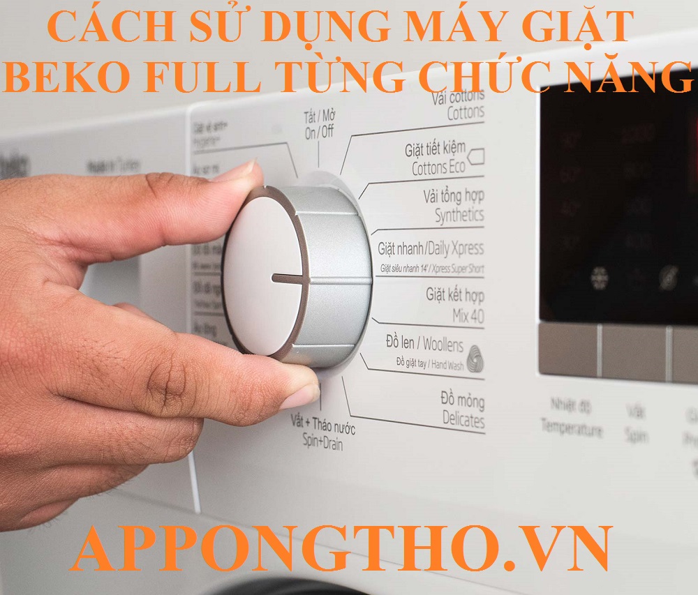 Sử dụng máy giặt Beko là gì?
