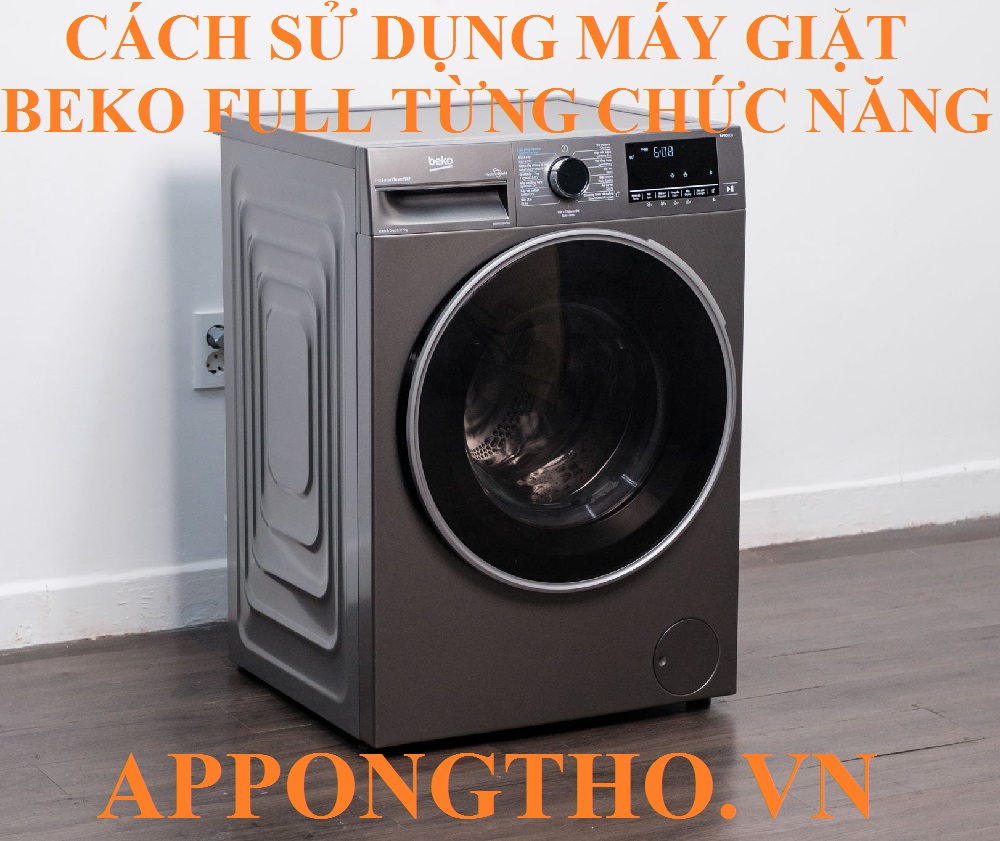 16. Cách giặt Đồ hỗn hợp (Mix) trên máy giặt Beko