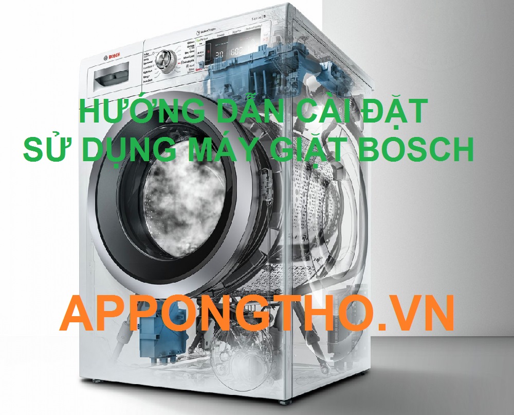 Nút Phím bấm máy giặt Bosch