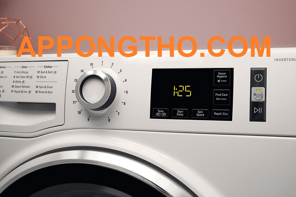 20 sự cố thường gặp ở máy giặt Electrolux