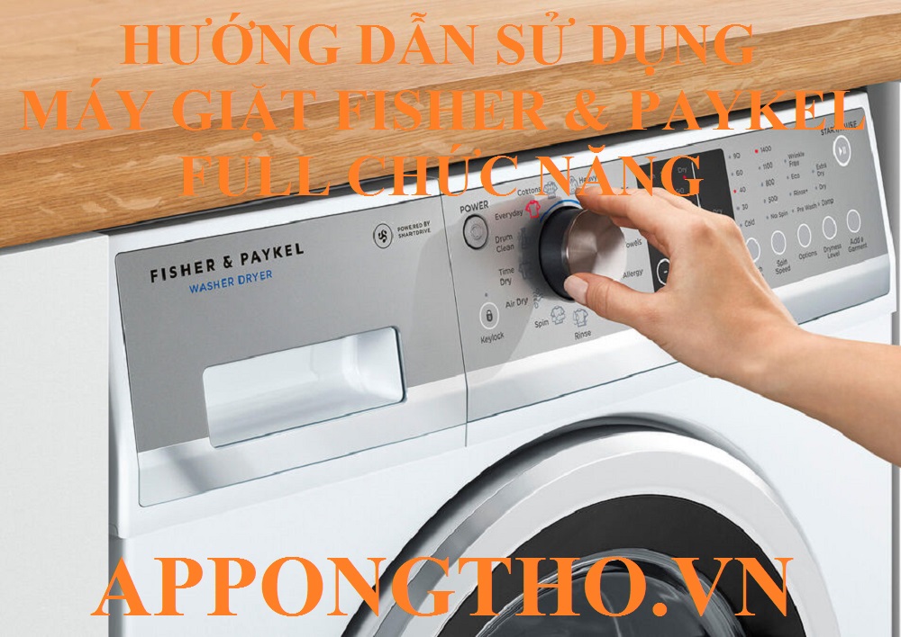 Bảng điều khiển máy giặt Fisher & Paykel
