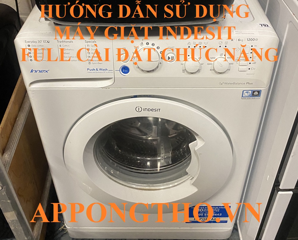 Máy giặt Indesit là gì?
