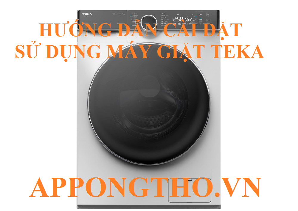 1️⃣6️⃣ Cách điều chỉnh tốc độ vắt (🔁 Spin Speed) trên máy giặt Teka