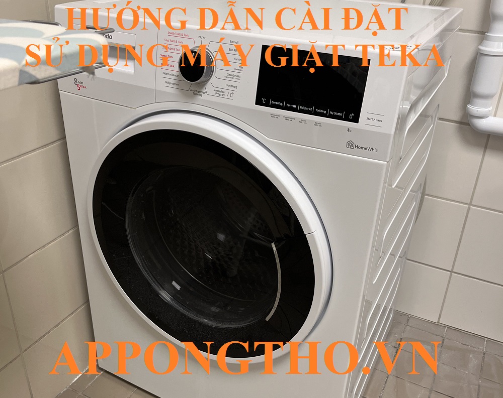 Bảng điều khiển máy giặt Teka