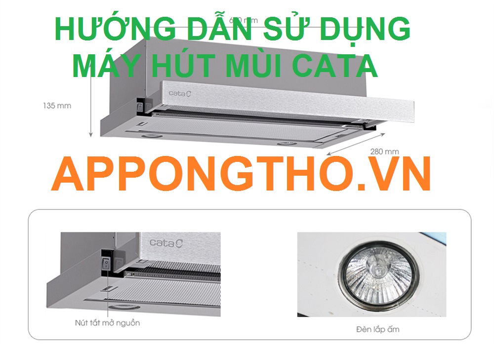 12 Câu hỏi thường gặp ở máy hút mùi Cata