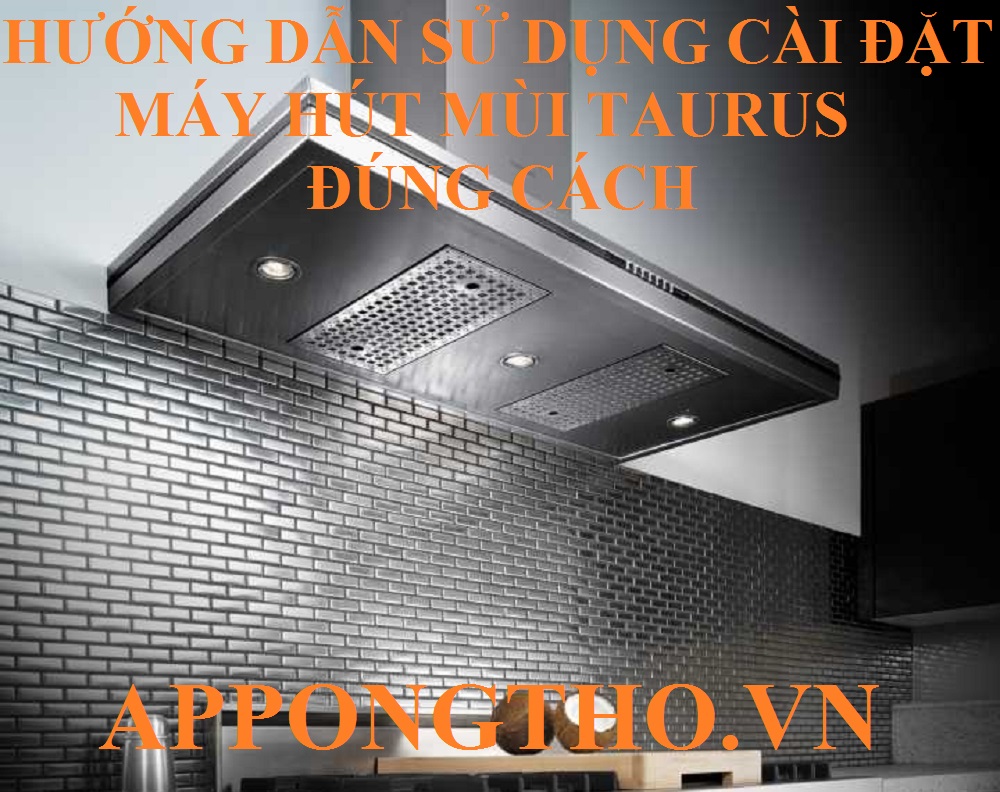 Bảng điều khiển máy hút mùi Taurus