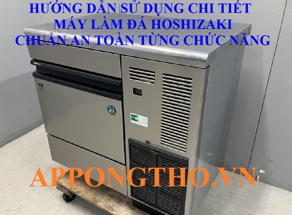 3. Cài đặt RUN/STOP – Chạy hoặc dừng làm đá máy làm đá Hoshizaki