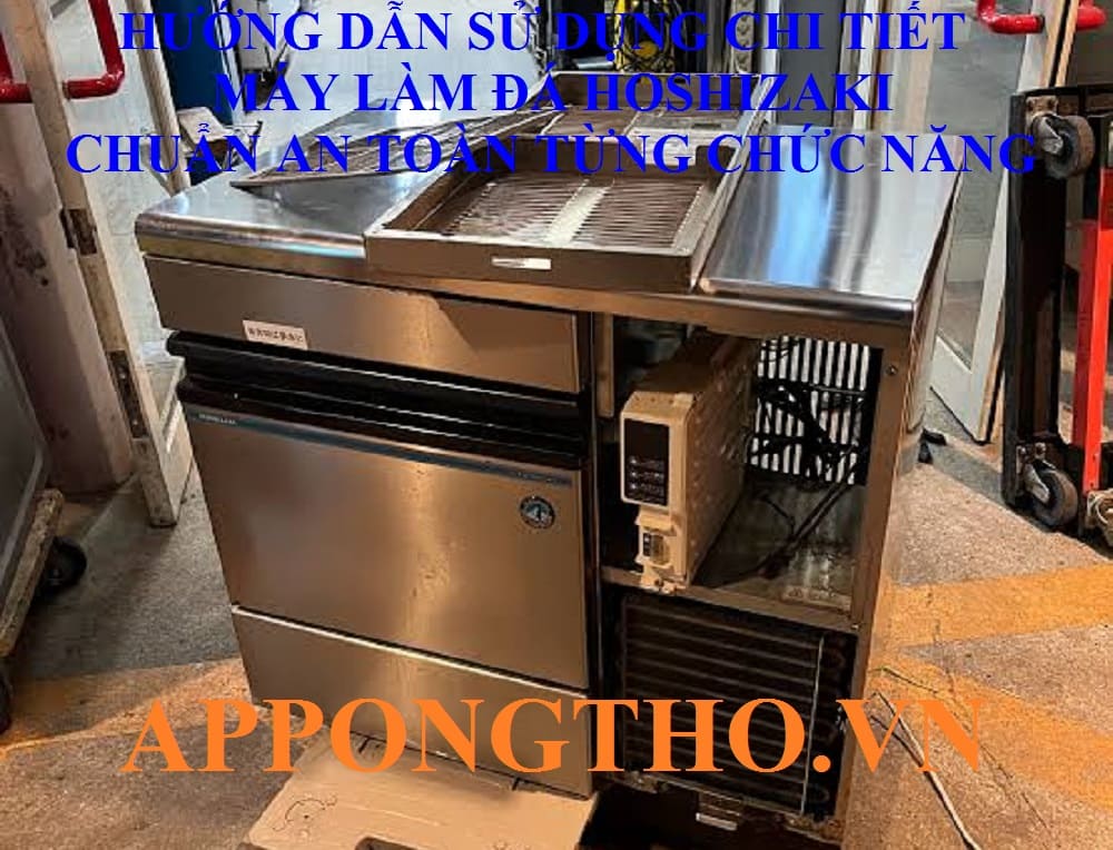 Lợi ích khi biết sử dụng máy làm đá Hoshizaki