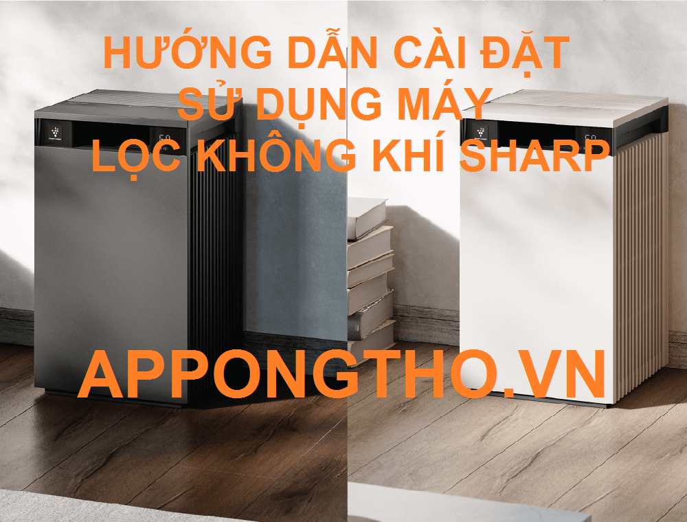 6 Sự cố thường gặp khi sử dụng máy lọc không khí Sharp