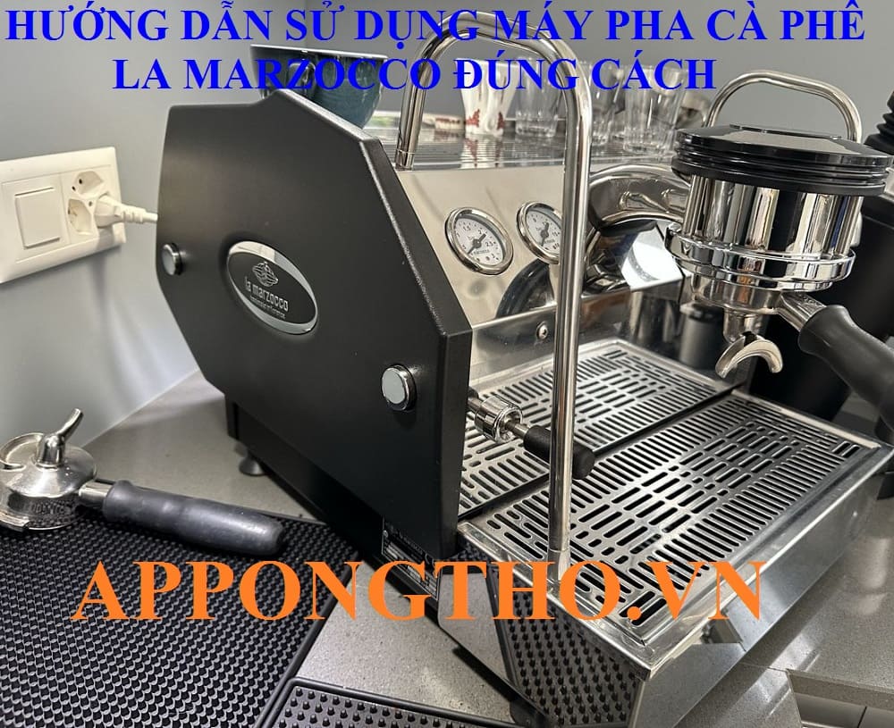 20. Cách thêm nước / xử lý lỗi cấp nước — Water Error 🚱 trên máy pha cà phê La Marzocco