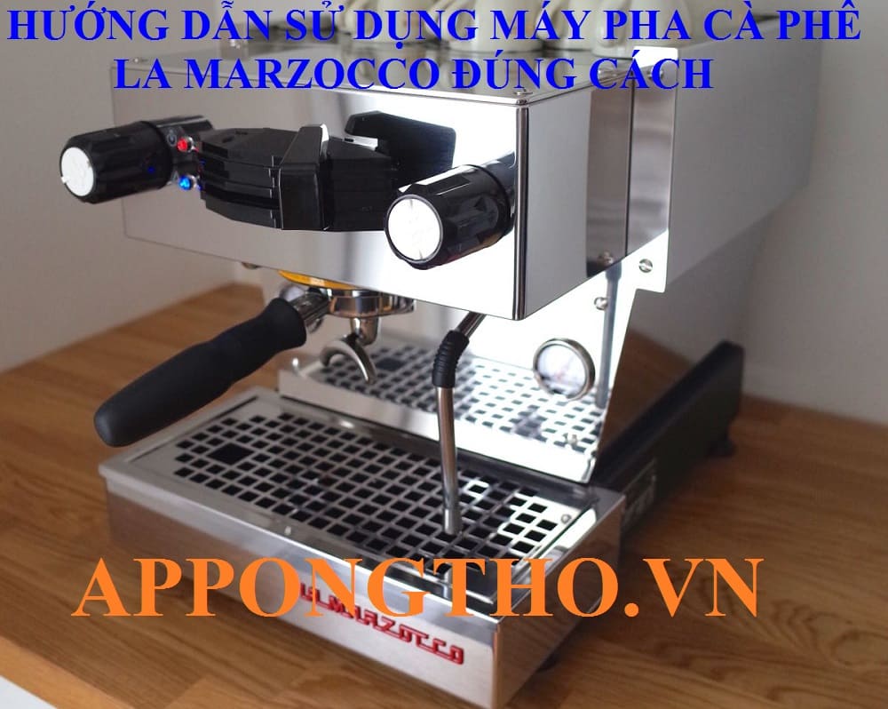 1. Cách Pha 1 ly — 1 Cup ☕ trên máy pha cà phê La Marzocco