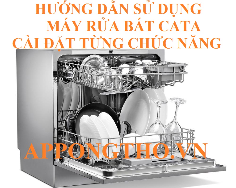 Bảng điều khiển máy rửa chén bát Cata