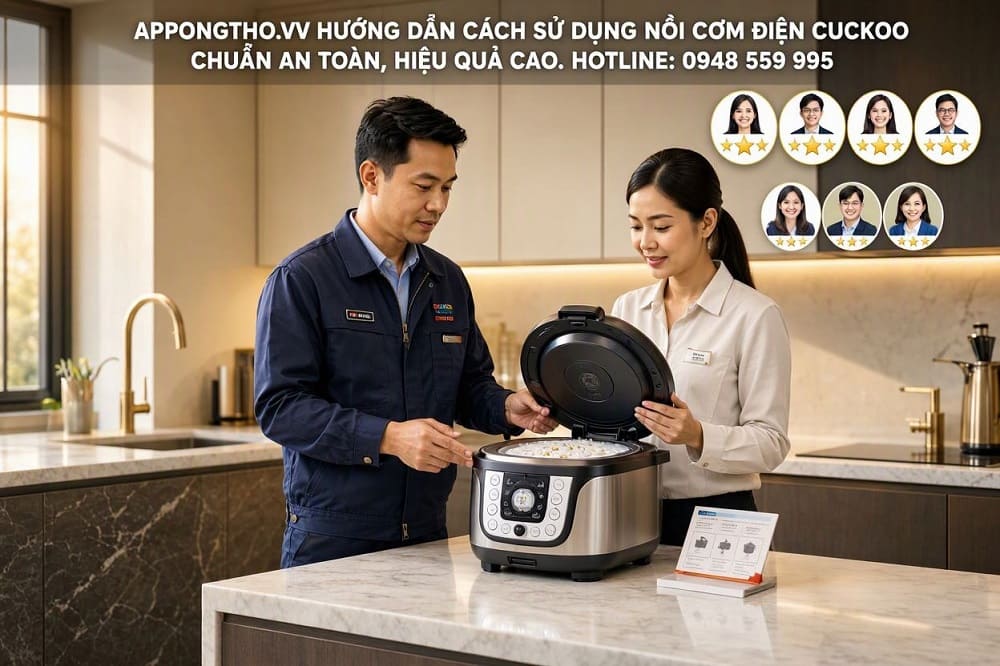 Điểm đặc biệt khi sử dụng nồi cơm điện Cuckoo