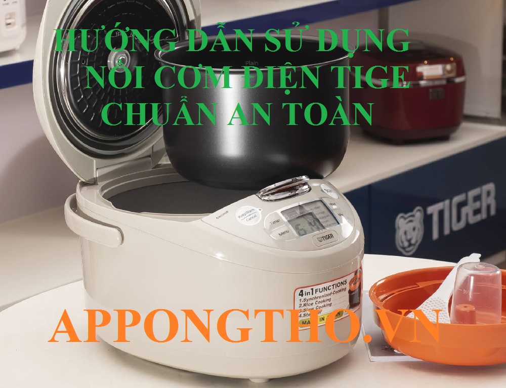 7. Lưu ý sử dụng nồi áp suất Tiger