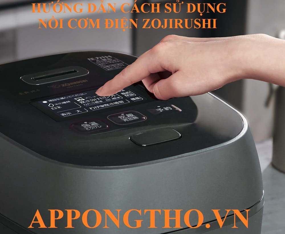 Cách cài đặt từng chức năng trên nồi cơm điện Zojirushi tối ưu