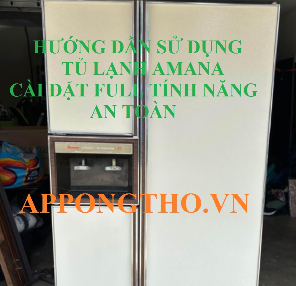 Bảng điều khiển tủ lạnh Amana