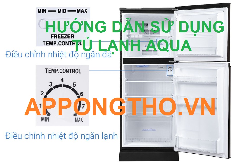 Cài Đặt Sử Dụng Tủ Lạnh Aqua Inverter Side By Side Các Tính Năng