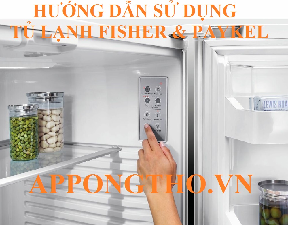 Bảng điều khiển tủ lạnh Fisher & Paykel