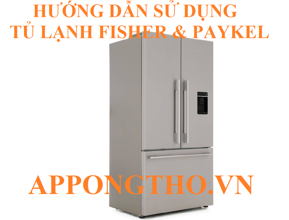 3. Chỉnh ngăn đông (Freezer Temp) tủ lạnh Fisher & Paykel