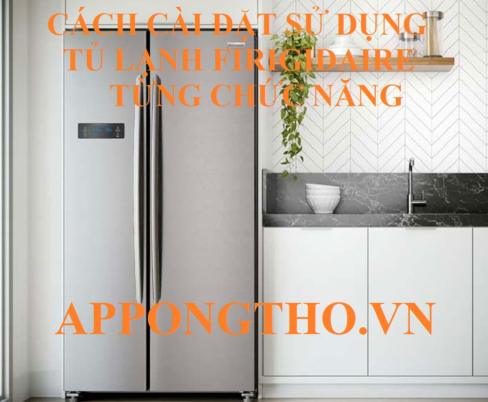 Hướng Dẫn Sử Dụng Tủ Lạnh Frigidaire Inverter Chuẩn An Toàn