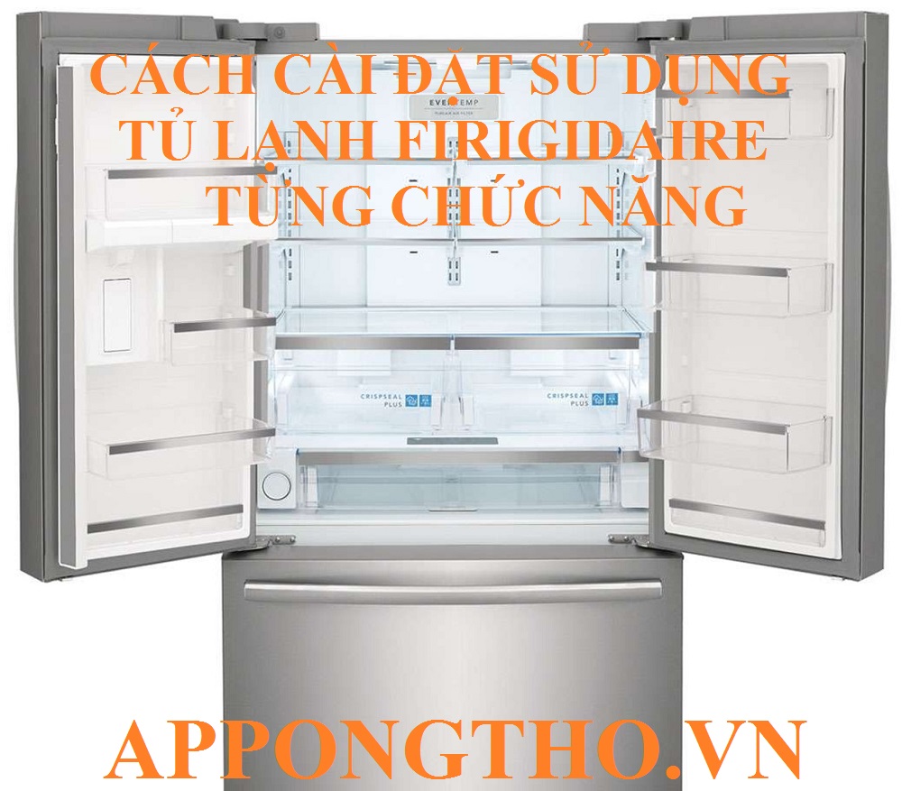 Bảng điều khiển tủ lạnh Frigidaire