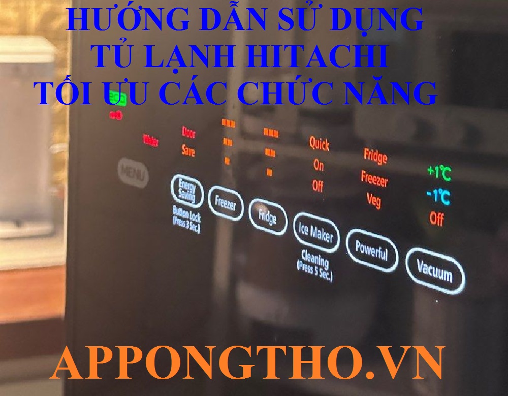 4. Không nên chứa quá nhiều thực phẩm, cũng không nên để tủ lạnh Hitachi quá trống