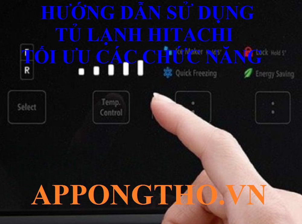 3. Đảm bảo cánh cửa tủ lạnh Hitachi không bị hở