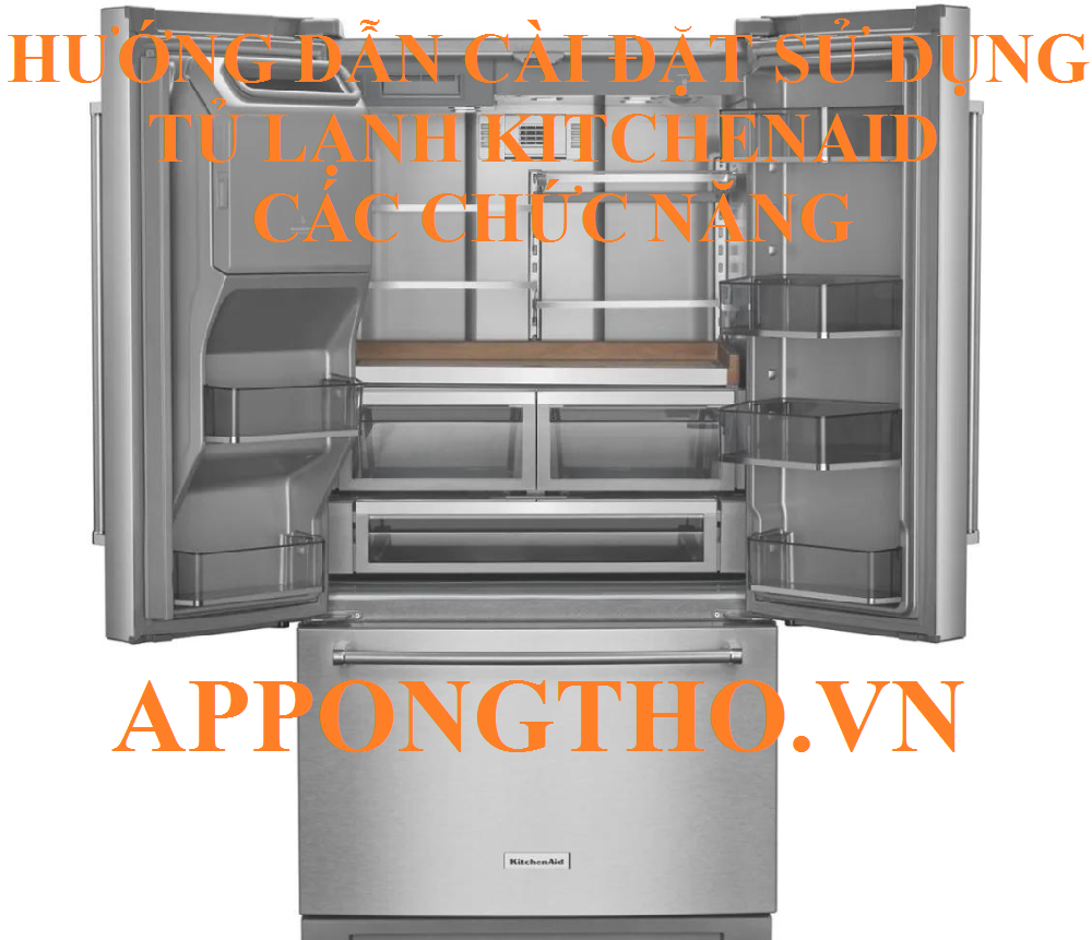 🧊 7. Cài đặt chức năng (Ice Dispenser) – Lấy đá ngoài