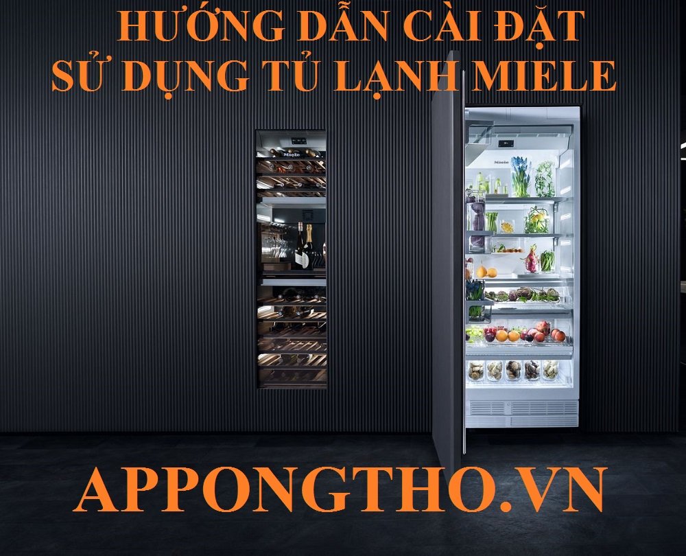 15. Cài đặt làm lạnh tiệc (Party Mode) trên tủ lạnh Miele