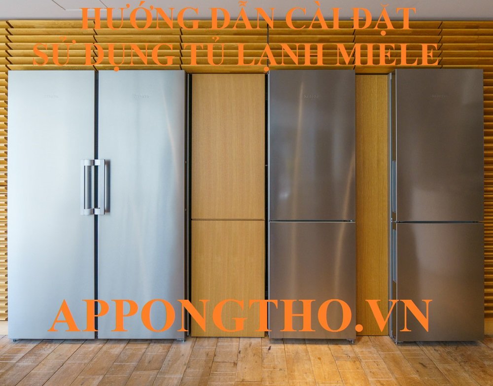 Tầm quan trọng của tủ lạnh Miele trong không gian sống
