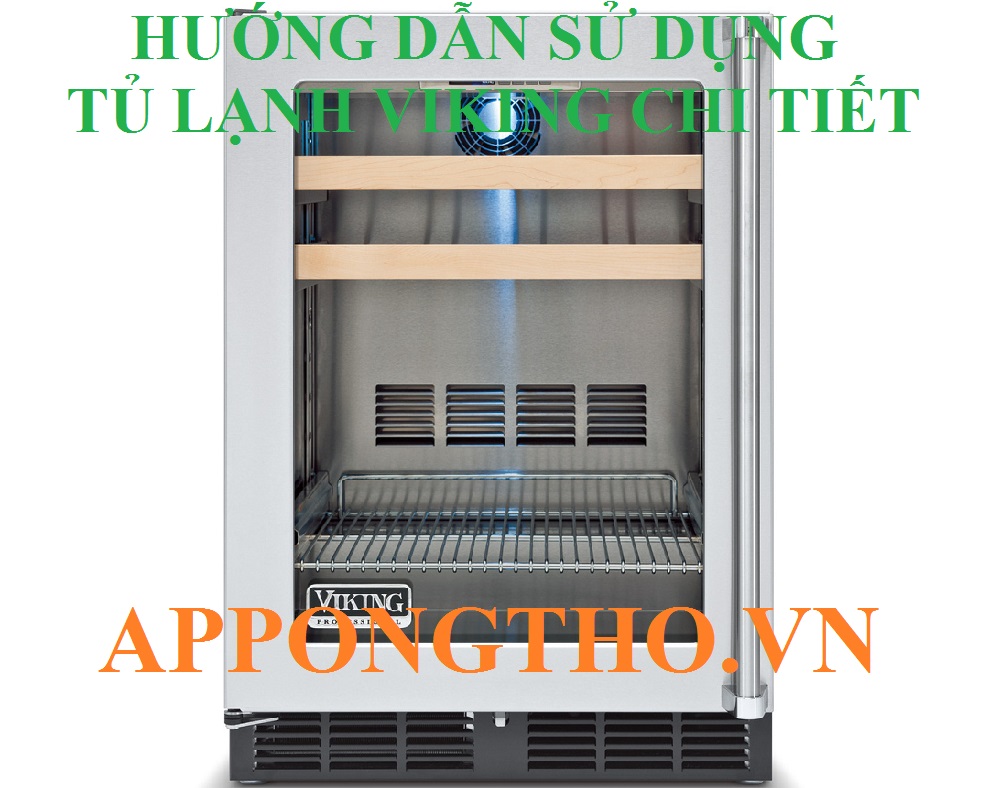 4️⃣ Tủ lạnh Viking bị chảy nước ra ngoài