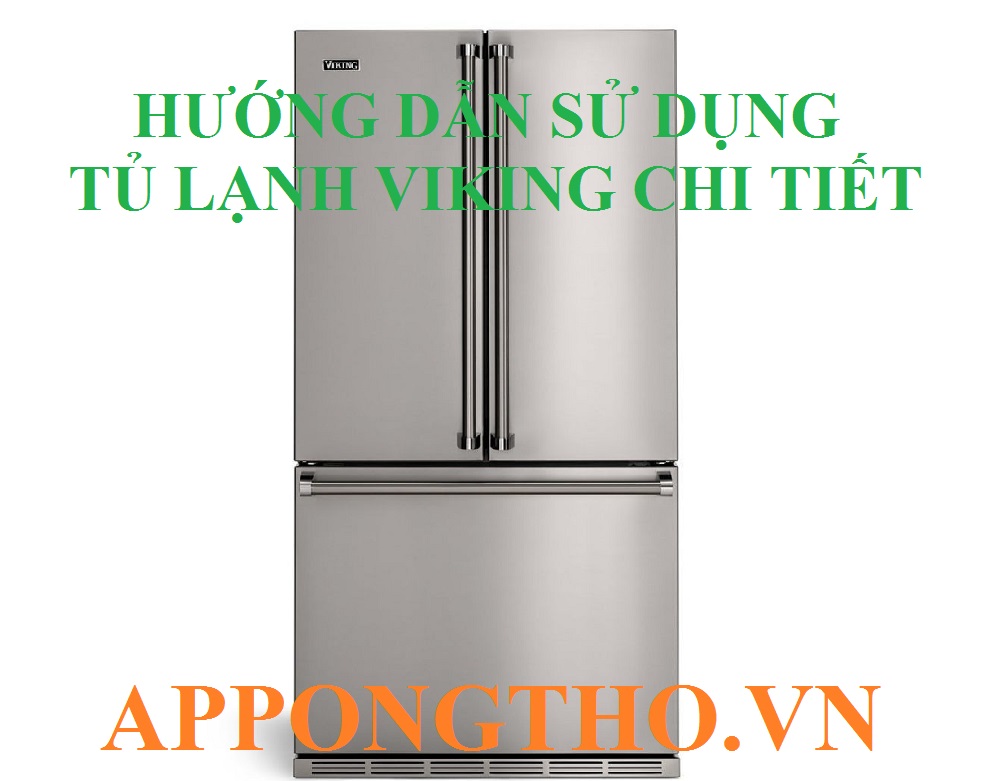 1️⃣1️⃣ Cài đặt cách Bật/tắt lấy nước (Water) tủ lạnh Viking