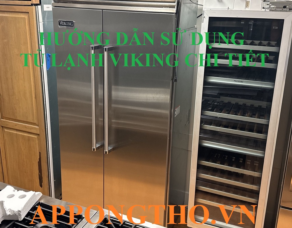 Bảng điều khiển tủ lạnh Viking