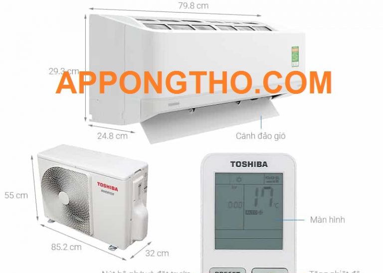 Sử Dụng Tay Khiển Điều Hòa Toshiba inverter Chuẩn 100% Từ A-Z