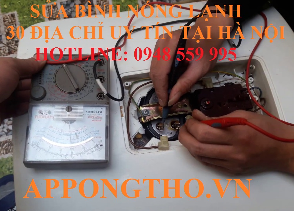 14. Sửa chữa bình nóng lạnh uy tín tại Chương Mỹ – Hà Nội